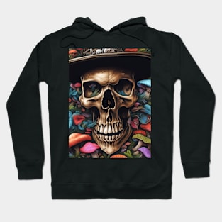 shroomy skull VII Hoodie